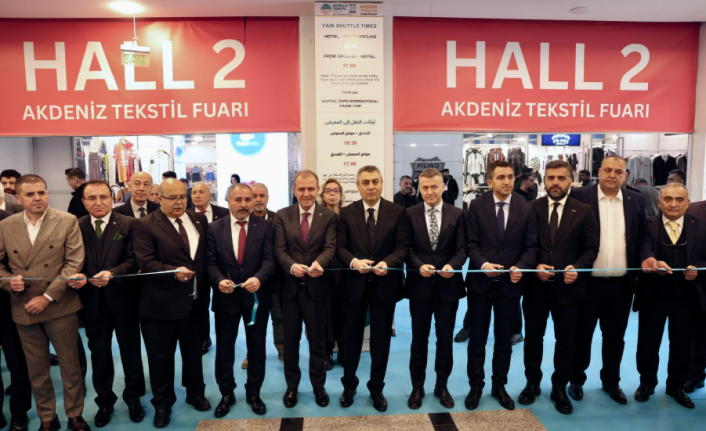 Mersin’de Tekstil Dünyası Buluştu: Akdeniz Tekstil Fuarı Kapılarını Açtı