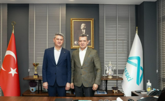 Başkan Kılıçarpa’dan MESKİ Genel Müdürü Özdemir’e Hayırlı Olsun Ziyareti