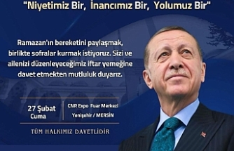 AK Parti Mersin’de Dev İftar Buluşması: "Niyetimiz Bir, Yolumuz Bir"